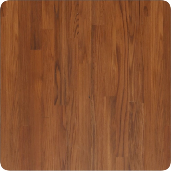 vidaXL Tischplatte Quadratisch Dunkelbraun 60x60x4cm Behandelte Eiche 343076