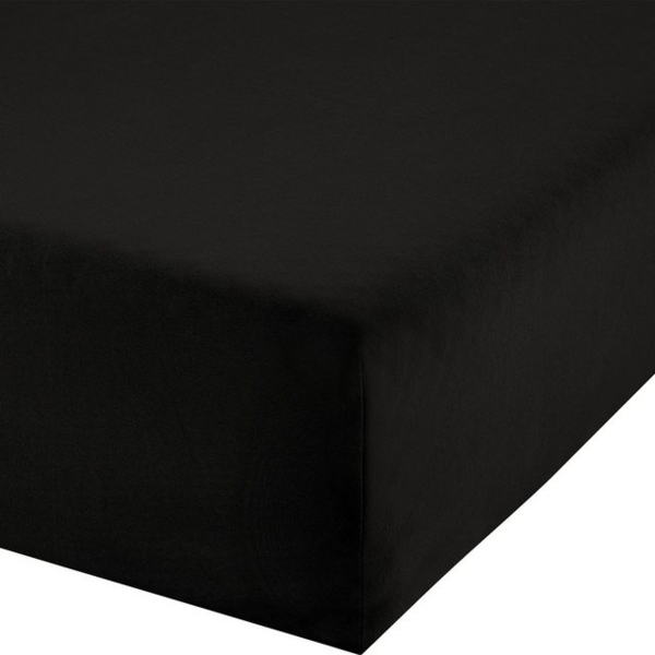 REDBEST Spannbettlaken Boxspring-Spannbettlaken "Denver", Jersey, Gummizug: Rundumgummi, (1 Stück), Elasthan-Jersey-Stretch Uni Bild 4