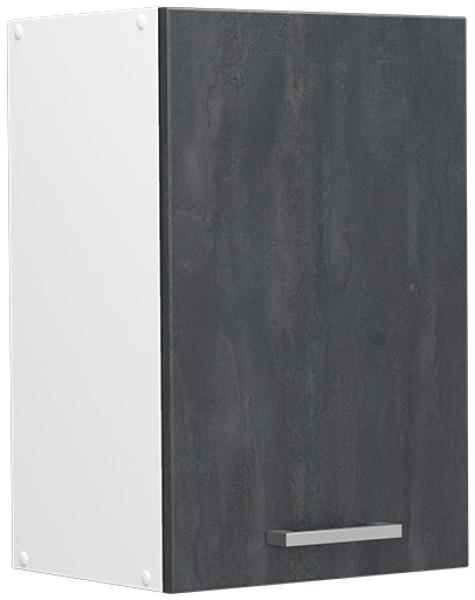 Vicco Hängeschrank R-Line Schwarz Beton Weiß 40 cm