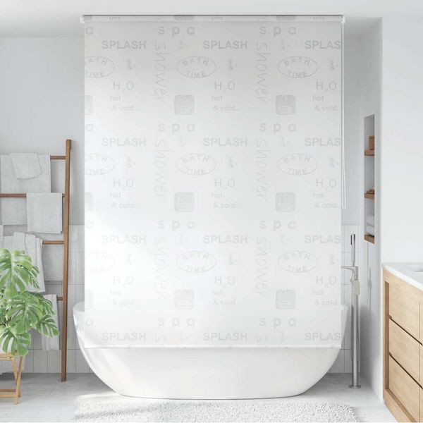 vidaXL Duschrollo 160x240 cm Splash-Design 142875