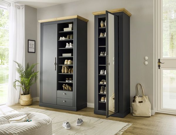 OTTO home Schuhschrank WESTMINSTER TOPSELLER! (Höhe ca. 203 cm) im romantischen Landhausstil