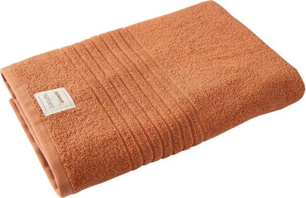 Bio Baumwolle Handtücher - alle Größen & Trendfarben Duschtuch, 70x140 cm, terra Bild 4