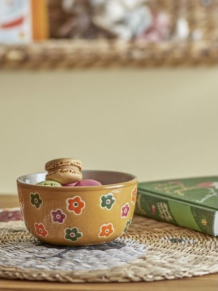 BLOOMINGVILLE MINI Addy Schale Braun Steingut