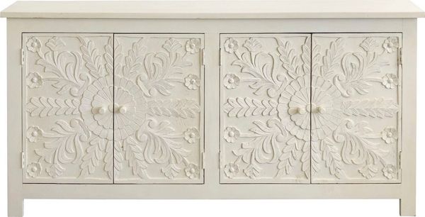 Home affaire Sideboard Fenris, Kommode aus massiven Mangoholz, Breite 175 cm