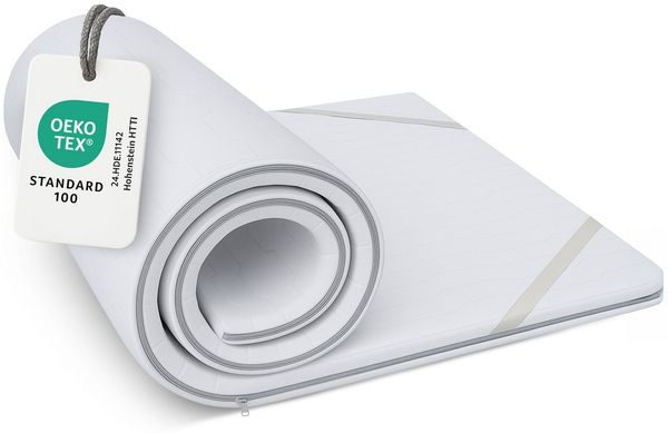 Träumegut24, Topper OnlyDreams - 5cm hoher 7-Zonen Kaltschaum Topper mit zwei Liegeseiten, 5 cm hoch, Kaltschaum, verschiedene Größen und Härtegrade