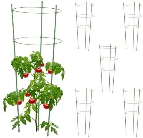 Grüne Rankhilfe im 6er Set 76 cm