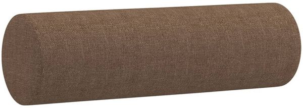 vidaXL 2-Sitzer-Sofa mit Zierkissen Braun 140 cm Stoff 3200848 Bild 6