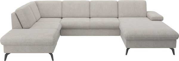 sit&more Wohnlandschaft Morris Jubi U-Form, B: 300 cm, mit Armteilfunktion & 1 Zierkissen, optional Bettfunktion