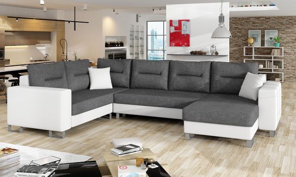 Wohnideebilder Dorado Dunkelgrau Ecksofas & Eckcouches Dr04