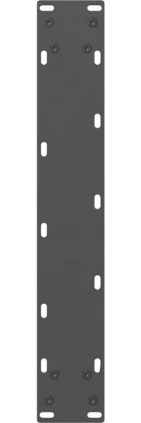 vidaXL Bartischbeine Anthrazit 2 Stk. 40x(90-91) cm Stahl 4013326 Bild 6