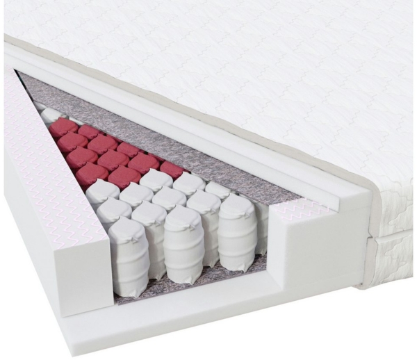 Taschenfederkernmatratze MEDIC PLUS, MSS e.K, 21 cm hoch, Tonnentaschenfederkern