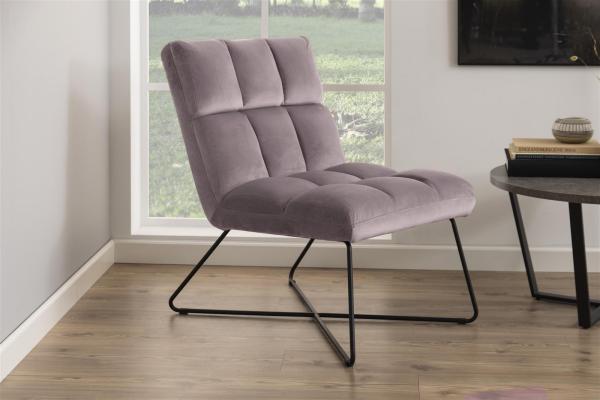 Loungesessel ALBA, rose