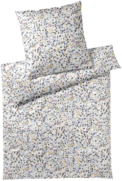 Elegante Interlock Jersey Bettwäsche Visible 3585-5 Flieder 135x200