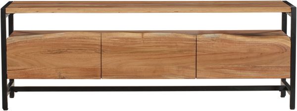 TV-Schrank BJORN - Akazie Natur 51x43x145cm | Fernsehtisch TV Lowboard für Fernseher Bild 2