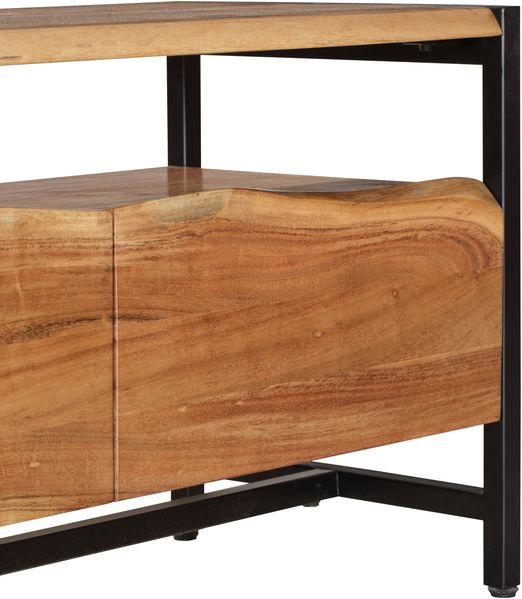 TV-Schrank BJORN - Akazie Natur 51x43x145cm | Fernsehtisch TV Lowboard für Fernseher Bild 6