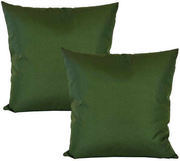 JACK Kissenbezüge 2er Set 50x50cm Outdoor Wasserfest, (2 Stück), 2x Kissenhülle, strapazierfähig, wasserabweisend, Innen & Außen