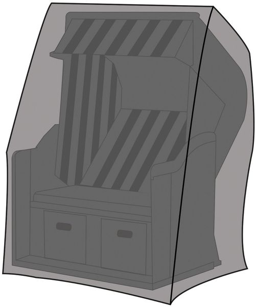 Schutzhülle Deluxe für Strandkorb 130x100x170/134 cm Abdeckplane Cover