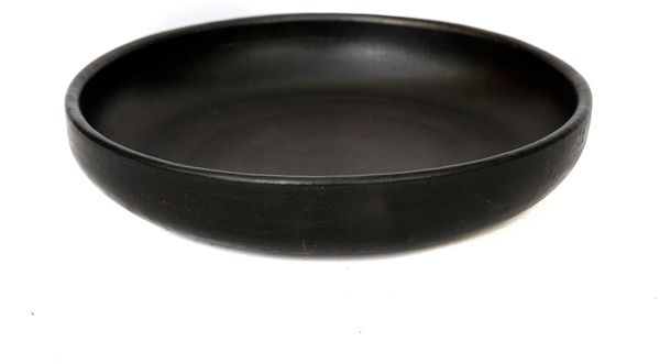 Der Gebrannte Suppenteller - Schwarz - M
