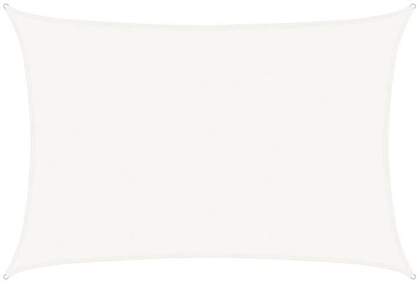 vidaXL Sonnensegel 160 g/m² Weiß 5x7 m HDPE 311247