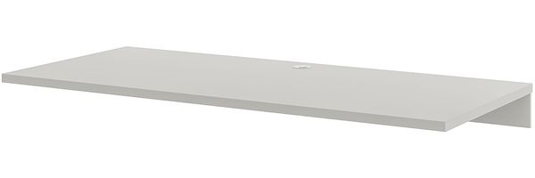 Schreibtischplatte vito Vary - 180 cm, Grau, 180 x 16 x 80 cm