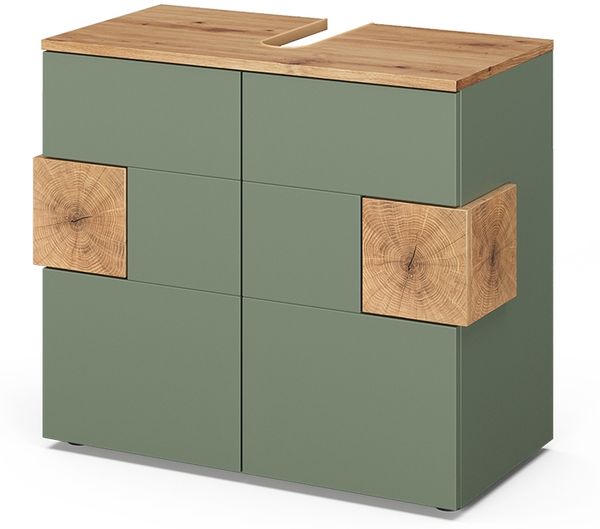 Waschbeckenunterschrank Eden Grün/Artisan 73.1 x 64 cm Vicco