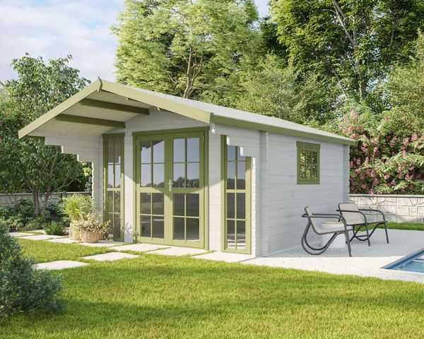 McGarden Gartenhaus Bari 380 x 380 cm ALL IN