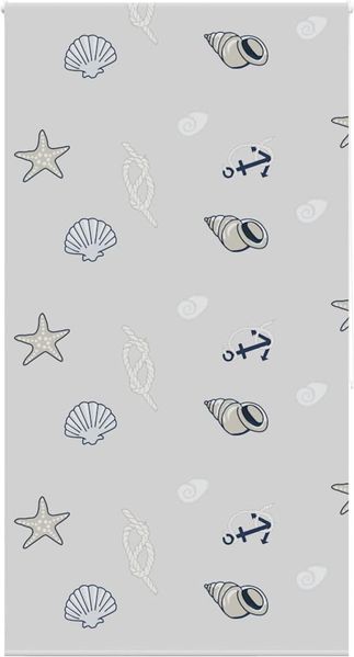 vidaXL Duschrollo 130x240 cm Stoffbreite 126 cm 4014894