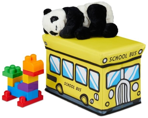 Spielzeugkiste faltbar mit Deckel 10032557_470