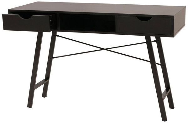 MCW Schreibtisch MCW-E92, wasserfeste Beschichtung, Schubladen, Oberfläche 3D-Struktur