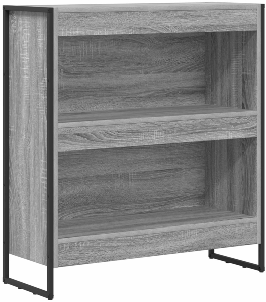 vidaXL Bücherregal Graues Sonoma 80 x 30 x 155 cm Holzwerkstoff 886411