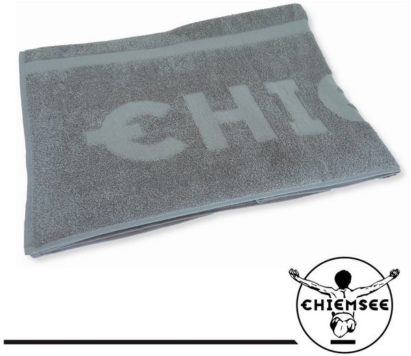 Chiemsee Strandtuch, Badetuch, Sporttuch, Saunatuch 90 x 180 cm, 100% Baumwolle, hohe Feuchtigkeitsaufnahme, hautfreundlich