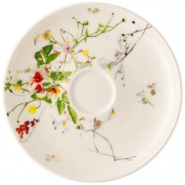 Rosenthal Brillance Fleurs Sauvages Kaffee-Untertasse Coup