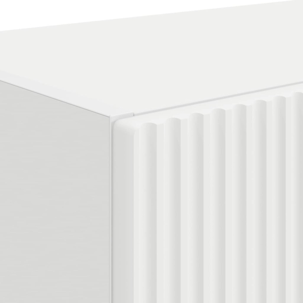 vidaXL TV-Wandschrank 2 pcs Weiß 59,5 x 31 x 40 cm Holzwerkstoff 892330 Bild 8