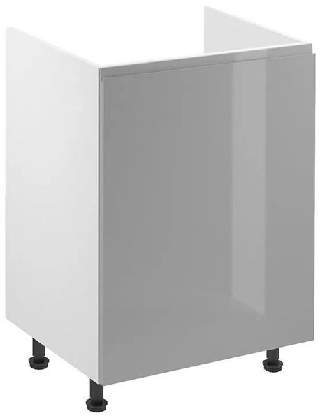ROYAL24_MARKT Spülenunterschrank - Optimale Raumnutzung mit fließendem Spülendesign (Spülenunterschrank, 1-St, Premium - Aspen D60Z P/L) Top Qualität - Modernes Design - Feinste Materialien.