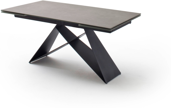 Esstisch Kobe | Ausziehtisch | anthrazit | 160(240) x 90