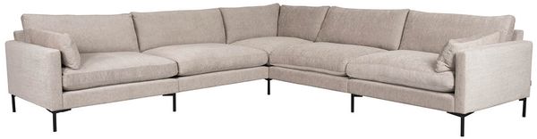 Zuiver Ecksofa Sofa SUMMER LATTE 7-Sitzer