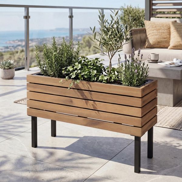 MCW Blumenständer MCW-P84-L, Outdoor geeignet