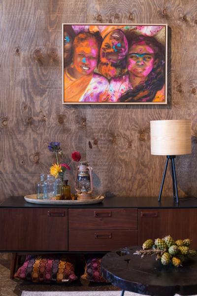 Lowboard JUJU LOW Walnuss furniert von DUTCHBONE Bild 2