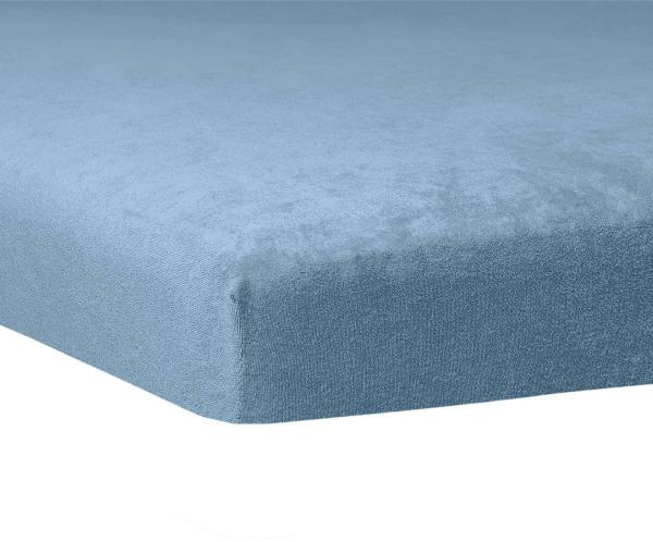 Traumschlaf Flausch Biber Topper Spannbettlaken|180x200 cm - 200x200 cm| korn