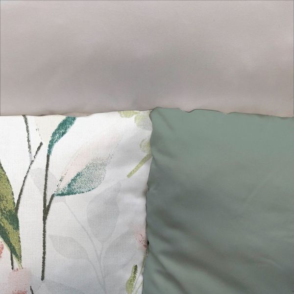 Amilian Bettnestchen 210 cm (6 Polster ca. 35 x 35 cm) Bettumrandung - Umrandungen, (Kissen als Nestchen, Kantenschutz), Umrandungen