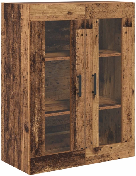 vidaXL Highboard Wandmontiert Altholz 69,5 x 34 x 180 cm Holzwerkstoff 3415652 Bild 6