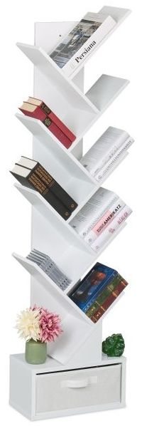 Relaxdays Bücherregal in Baumform