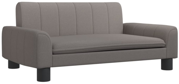vidaXL Kindersofa Taupe 70x45x30 cm Stoff 3196272
