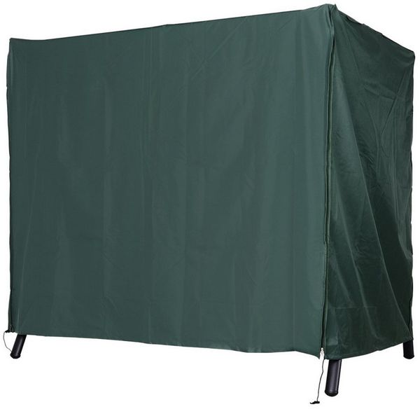 MC Star Gartenmöbel-Schutzhülle Abdeckung für Gartenschaukel, Schutzhülle für Hollywoodschaukel (Abdeckhaube, Wasserfest, Sonnenschutz, Oxford, 205x124x164cm)