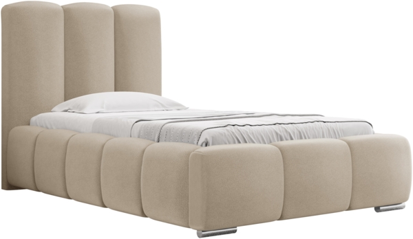 Polsterbett Widoni 90 (Farbe: Paros 01, Größe: 90x200)