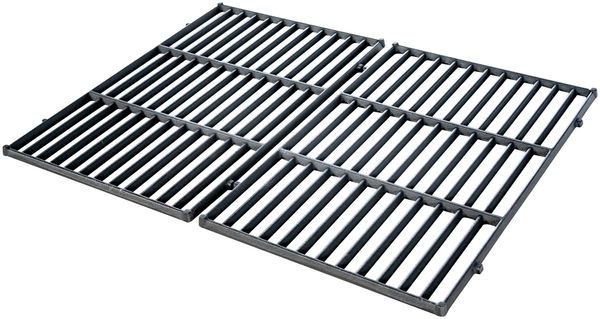 CLP Gusseisen Grillrost Set,schwarz 44,5x30,3 cm