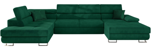 Wohnlandschaft Cotere Bis (Farbe: Kronos 19, Seite: Links)