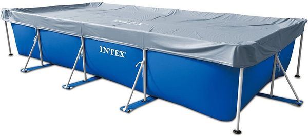 Intex 58968 Abdeckplane für Schwimmbecken, rechteckig, 4,50 m