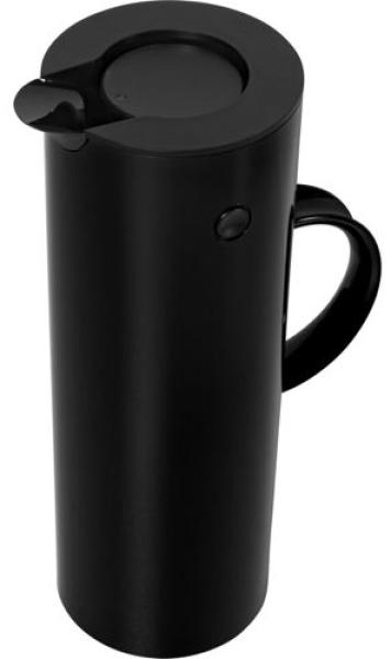 Stelton EM 77 Isolierkanne 1l matt schwarz