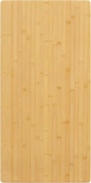 vidaXL Tischplatte 40x80x2,5 cm Bambus 352714